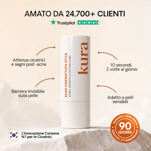 Stick Riparatore per Cicatrici da Acne