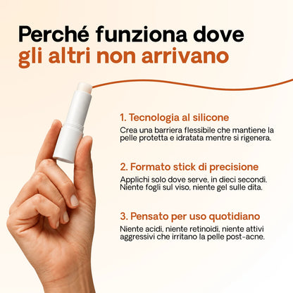 Stick Riparatore per Cicatrici da Acne